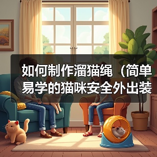 如何制作溜猫绳(简单易学的猫咪安全外出装备制作方法)(图2) 如何制作溜猫绳(简单易学的猫咪安全外出装备制作方法)(图2)