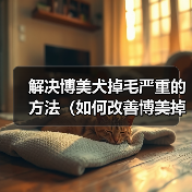 解决博美犬掉毛严重的方法(如何改善博美掉毛?)(图3) 解决博美犬掉毛严重的方法(如何改善博美掉毛?)(图3)