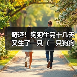 奇迹!狗狗生完十几天又生了一只(一只狗狗的惊人繁殖能力及其关键因素探析)(图2) 奇迹!狗狗生完十几天又生了一只(一只狗狗的惊人繁殖能力及其关键因素探析)(图2)