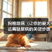 狗糖尿病（让你的爱犬远离糖尿病的关键步骤）（图4）