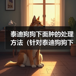 泰迪狗狗下面肿的处理方法（针对泰迪狗狗下面肿瘤问题的解决方案）（图4）