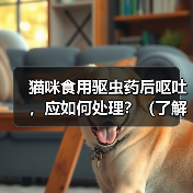 猫咪食用驱虫药后呕吐,应如何处理?(了解猫咪食用驱虫药后呕吐的原因和应对方法)(图4) 猫咪食用驱虫药后呕吐,应如何处理?(了解猫咪食用驱虫药后呕吐的原因和应对方法)(图4)