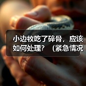 小边牧吃了碎骨，应该如何处理？（紧急情况下的急救措施及后续处理方法）