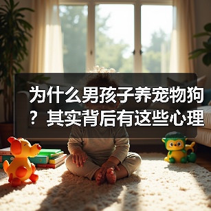 为什么男孩子养宠物狗？其实背后有这些心理（图3）