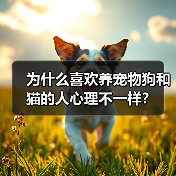 为什么喜欢养宠物狗和猫的人心理不一样?(图2) 为什么喜欢养宠物狗和猫的人心理不一样?(图2)