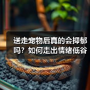 送走宠物后真的会抑郁吗?如何走出情绪低谷(图1) 送走宠物后真的会抑郁吗?如何走出情绪低谷(图1)
