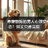 养宠物狗的男人心理变态?其实只是误解(图1) 养宠物狗的男人心理变态?其实只是误解(图1)