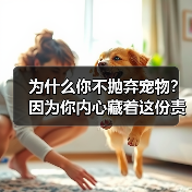 为什么你不抛弃宠物?因为你内心藏着这份责任感(图1) 为什么你不抛弃宠物?因为你内心藏着这份责任感(图1)