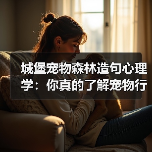 城堡宠物森林造句心理学:你真的了解宠物行为吗?(图1) 城堡宠物森林造句心理学:你真的了解宠物行为吗?(图1)