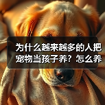 为什么越来越多的人把宠物当孩子养?怎么养才对?(图2) 为什么越来越多的人把宠物当孩子养?怎么养才对?(图2)