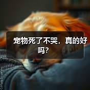 宠物死了不哭，真的好吗？（图4）