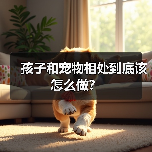 孩子和宠物相处到底该怎么做？（图1）