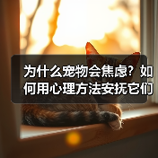 为什么宠物会焦虑?如何用心理方法安抚它们?(图1) 为什么宠物会焦虑?如何用心理方法安抚它们?(图1)
