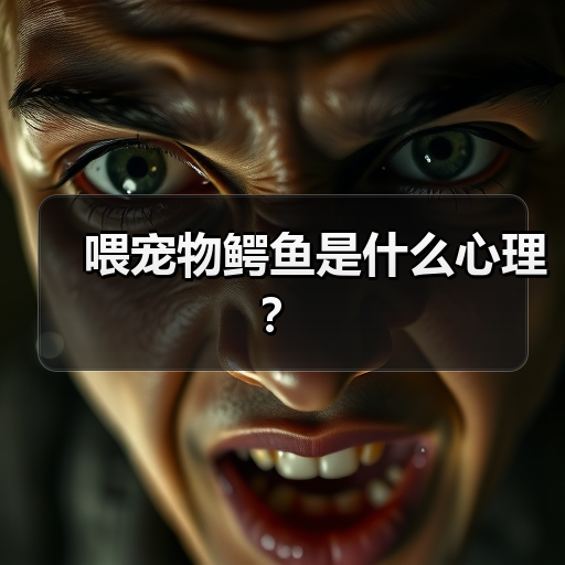 喂宠物鳄鱼是什么心理？（图4）