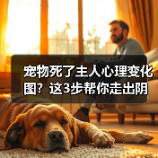 宠物死了主人心理变化图？这3步帮你走出阴影（图2）