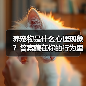 养宠物是什么心理现象?答案藏在你的行为里(图2) 养宠物是什么心理现象?答案藏在你的行为里(图2)
