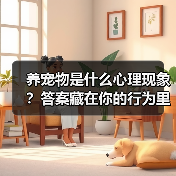 养宠物是什么心理现象?答案藏在你的行为里(图4) 养宠物是什么心理现象?答案藏在你的行为里(图4)