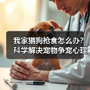 我家猫狗抢食怎么办？科学解决宠物争宠心理问题（图1）