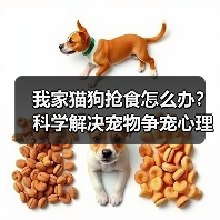 我家猫狗抢食怎么办？科学解决宠物争宠心理问题（图2）