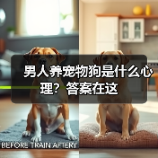 男人养宠物狗是什么心理？答案在这（图1）