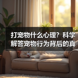 打宠物什么心理？科学解答宠物行为背后的真相（图1）