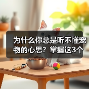 为什么你总是听不懂宠物的心思?掌握这3个技巧轻松沟通(图3) 为什么你总是听不懂宠物的心思?掌握这3个技巧轻松沟通(图3)