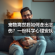 宠物离世后如何走出悲伤?一份科学心理安抚指南(图2) 宠物离世后如何走出悲伤?一份科学心理安抚指南(图2)