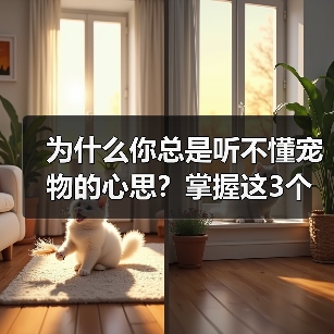 为什么你总是听不懂宠物的心思?掌握这3个技巧轻松沟通(图4) 为什么你总是听不懂宠物的心思?掌握这3个技巧轻松沟通(图4)