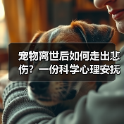 宠物离世后如何走出悲伤?一份科学心理安抚指南(图3) 宠物离世后如何走出悲伤?一份科学心理安抚指南(图3)