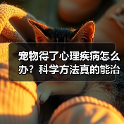宠物得了心理疾病怎么办?科学方法真的能治(图3) 宠物得了心理疾病怎么办?科学方法真的能治(图3)