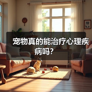 宠物真的能治疗心理疾病吗?(图1) 宠物真的能治疗心理疾病吗?(图1)