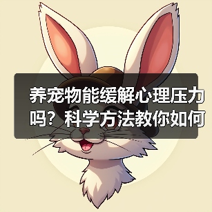 养宠物能缓解心理压力吗?科学方法教你如何通过宠物改善心理健康(图4) 养宠物能缓解心理压力吗?科学方法教你如何通过宠物改善心理健康(图4)