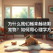 为什么我们越来越依赖宠物?如何用心理学方法获得情绪价值(图2) 为什么我们越来越依赖宠物?如何用心理学方法获得情绪价值(图2)
