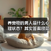 养宠物的男人是什么心理状态?其实答案很简单(图2) 养宠物的男人是什么心理状态?其实答案很简单(图2)