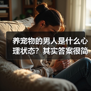 养宠物的男人是什么心理状态?其实答案很简单(图1) 养宠物的男人是什么心理状态?其实答案很简单(图1)