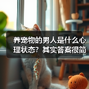 养宠物的男人是什么心理状态?其实答案很简单(图3) 养宠物的男人是什么心理状态?其实答案很简单(图3)
