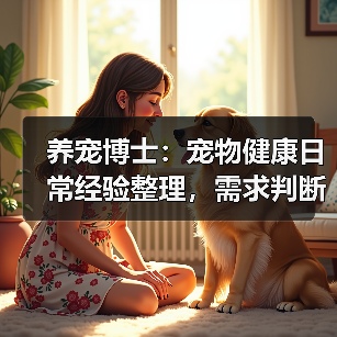 养宠博士:宠物健康日常经验整理,需求判断与避坑指南(图2) 养宠博士:宠物健康日常经验整理,需求判断与避坑指南(图2)
