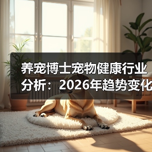 养宠博士宠物健康行业分析:2026年趋势变化与实用指南(图4) 养宠博士宠物健康行业分析:2026年趋势变化与实用指南(图4)