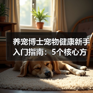 养宠博士宠物健康新手入门指南:5个核心方法避坑(图4) 养宠博士宠物健康新手入门指南:5个核心方法避坑(图4)