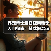 养宠博士宠物健康新手入门指南:基础概念误区与解决方案(图1) 养宠博士宠物健康新手入门指南:基础概念误区与解决方案(图1)