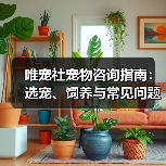 唯宠社宠物咨询指南:选宠、饲养与常见问题全解析2026(图1) 唯宠社宠物咨询指南:选宠、饲养与常见问题全解析2026(图1)
