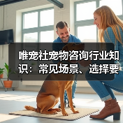 唯宠社宠物咨询行业知识:常见场景、选择要点与注意事项(图1) 唯宠社宠物咨询行业知识:常见场景、选择要点与注意事项(图1)