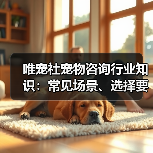 唯宠社宠物咨询行业知识:常见场景、选择要点与注意事项(图3) 唯宠社宠物咨询行业知识:常见场景、选择要点与注意事项(图3)
