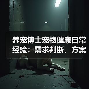 养宠博士宠物健康日常经验:需求判断、方案选择和避坑建议(图1) 养宠博士宠物健康日常经验:需求判断、方案选择和避坑建议(图1)