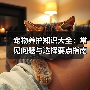 宠物养护知识大全:常见问题与选择要点指南(图1) 宠物养护知识大全:常见问题与选择要点指南(图1)