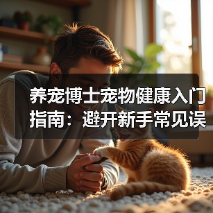 养宠博士宠物健康入门指南:避开新手常见误区与解决方案(图4) 养宠博士宠物健康入门指南:避开新手常见误区与解决方案(图4)