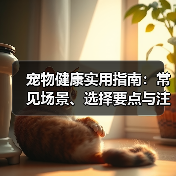 宠物健康实用指南:常见场景、选择要点与注意事项(图3) 宠物健康实用指南:常见场景、选择要点与注意事项(图3)