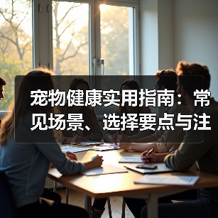 宠物健康实用指南:常见场景、选择要点与注意事项(图4) 宠物健康实用指南:常见场景、选择要点与注意事项(图4)