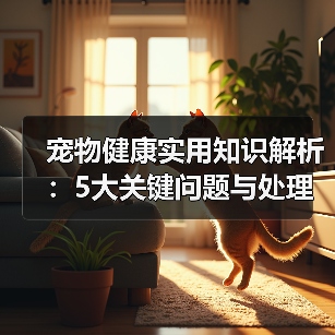 宠物健康实用知识解析:5大关键问题与处理方法(图3) 宠物健康实用知识解析:5大关键问题与处理方法(图3)