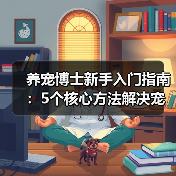 养宠博士新手入门指南：5个核心方法解决宠物健康问题